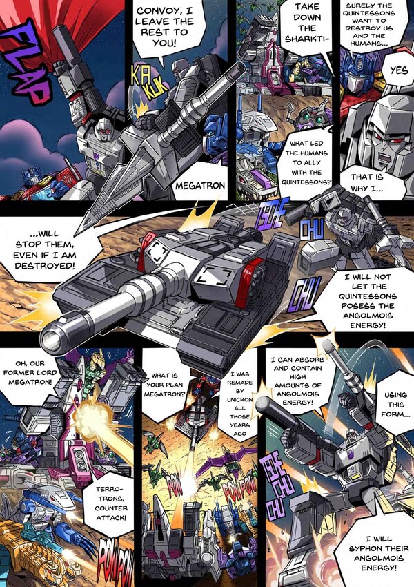 Transformers Translated Abominus   Terrorcons Manga Comic  (8 of 11)